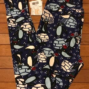 LuLaRoe Christmas TC Leggings